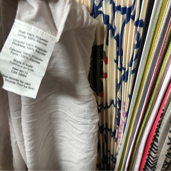 Geisha Designs colorful dress with full skirt dress size 6 small maxi length - Picture 8 of 9